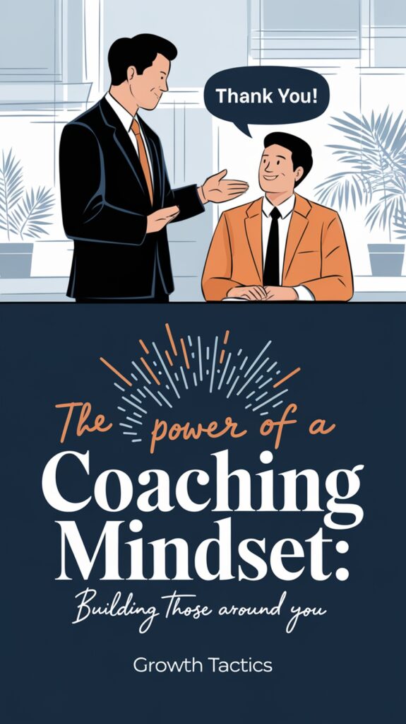 The Power of a Coaching Mindset: Building Those Around You The Power of a Coaching Mindset: Building Those Around You Pin
