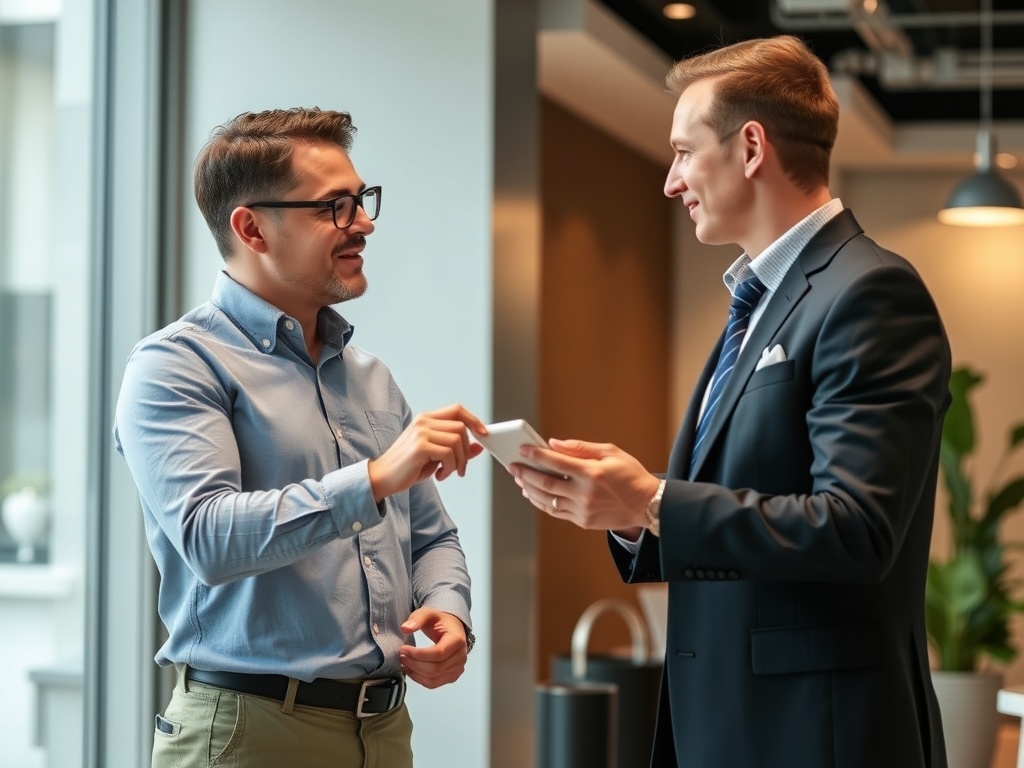 The Power of a Coaching Mindset: Building Those Around You A business leader coaching an employee.