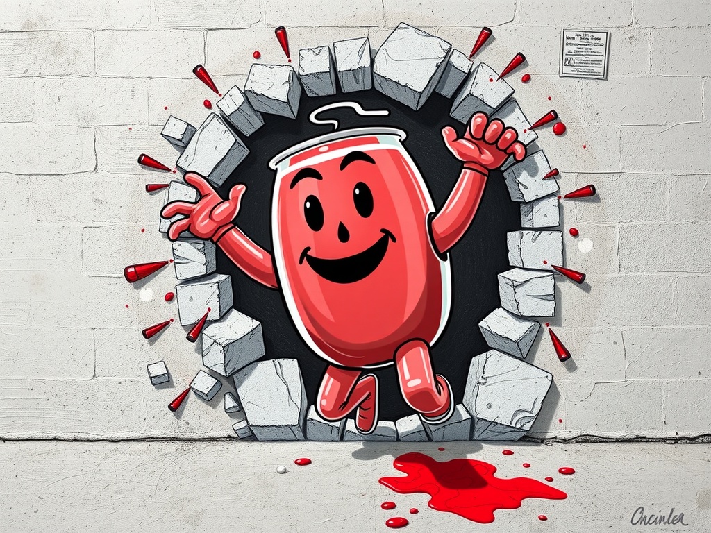 18 Key Strategies to Overcome Adversity and Build Resilience Kool Aid Man busting through a wall