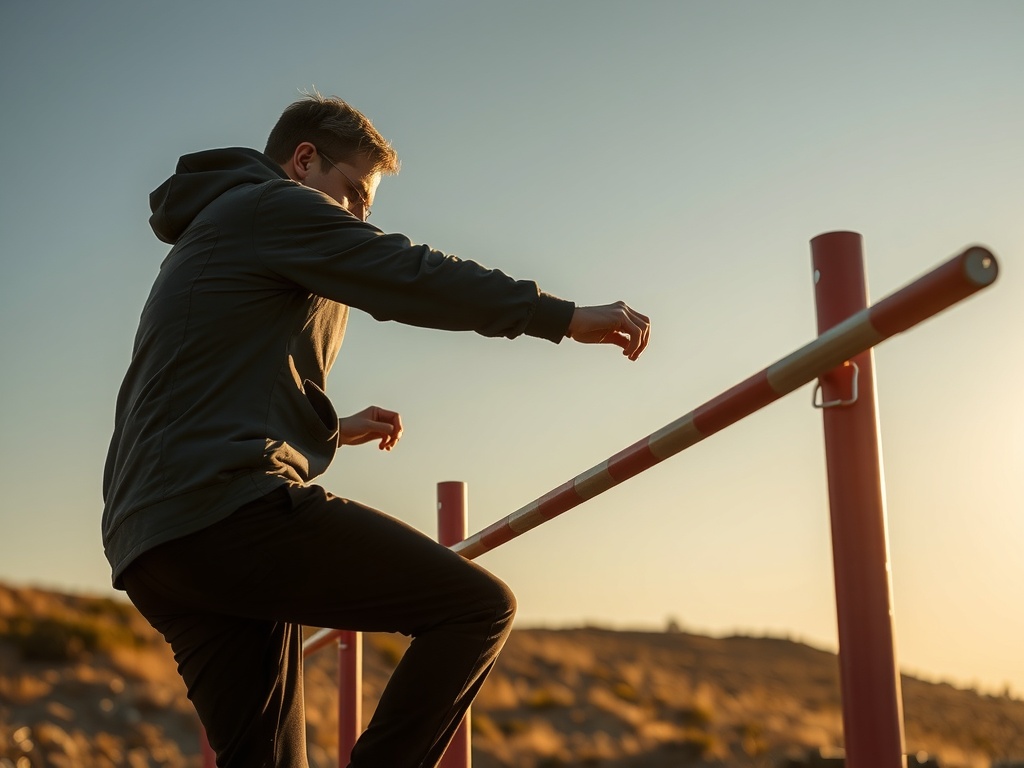 18 Key Strategies to Overcome Adversity and Build Resilience A person getting over an obstacle