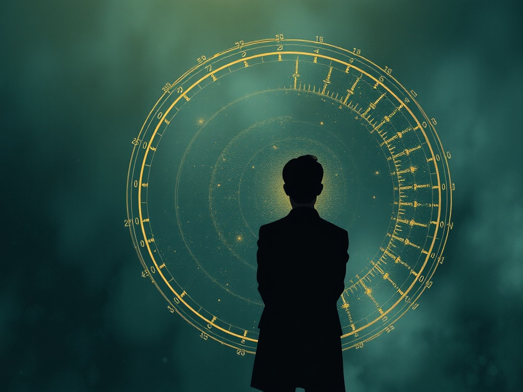 50 Self-Reflection Questions to Inspire Personal Growth Silhouette of a person with colorful circle around him.