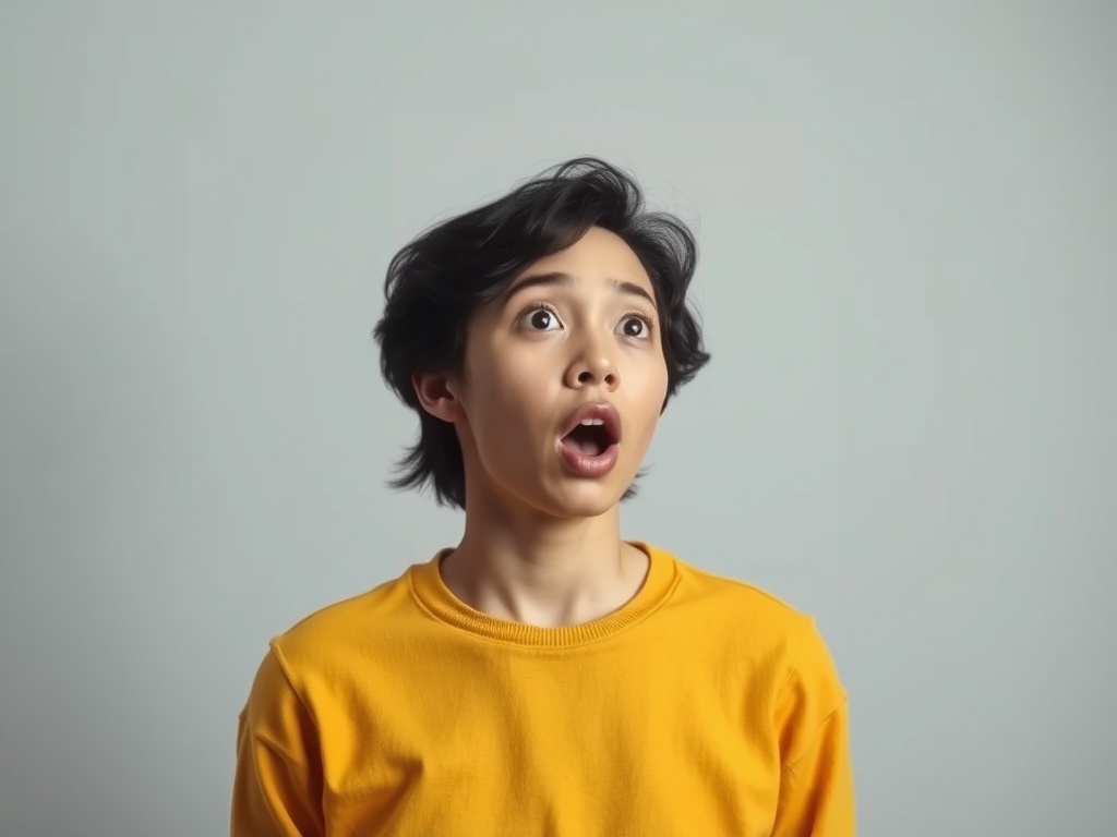 How to Respond When Someone Says You're Not Listening A person in shock because someone told them they're not listening.