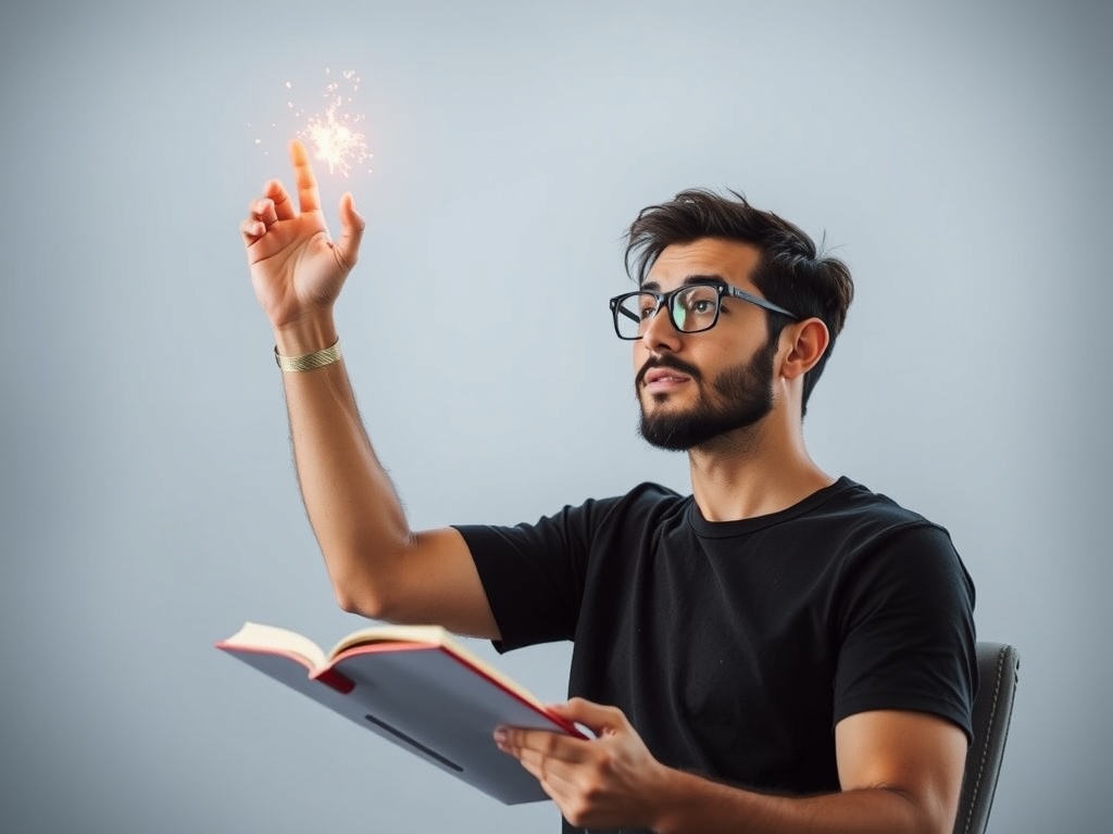 Self-Actualization: How to Be Your Best Self A person studying personal development for self-actualization.