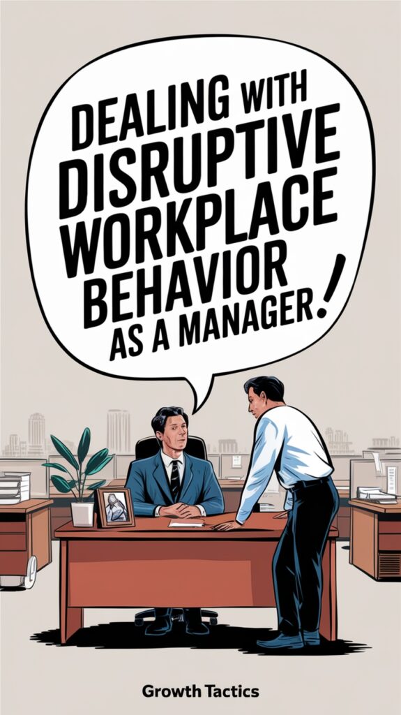 Dealing with disruptive workplace behavior pin image