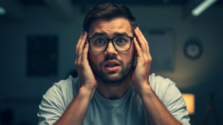 a person overwhelmed at work