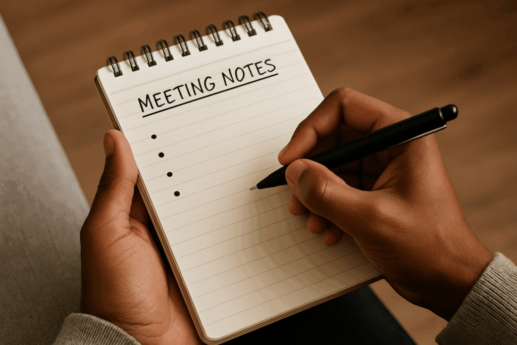 How to Take Effective Meeting Notes