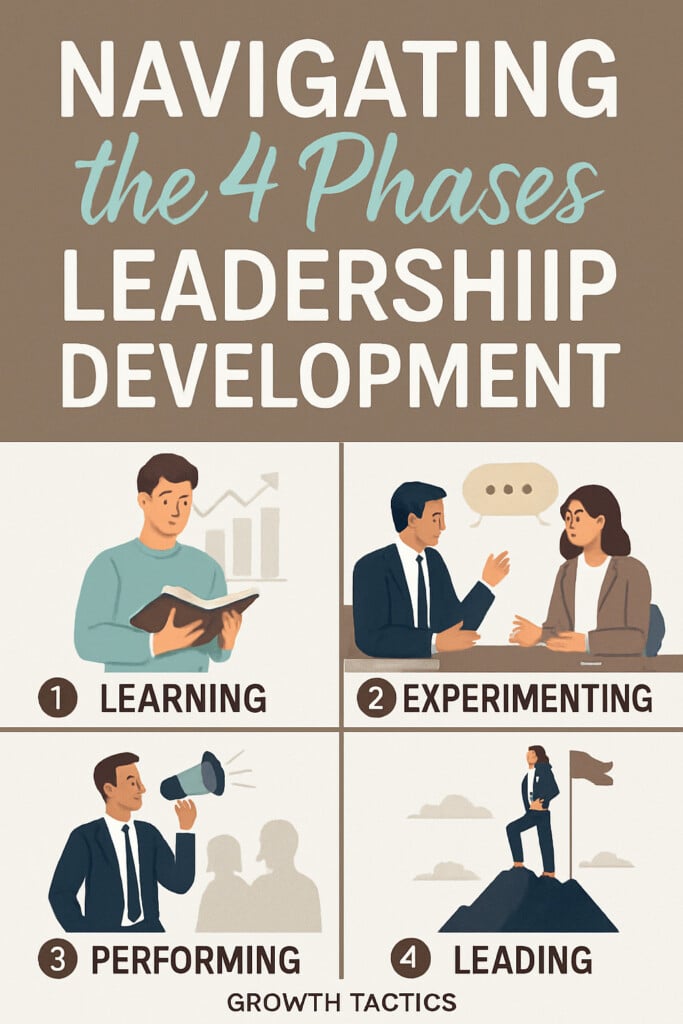phases of leadership development pin